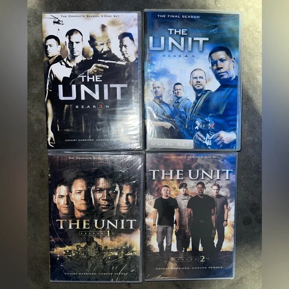 The unit complete seasons 1-4 dvd brand new - Picture 2 of 2